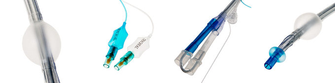 Yüksek çözünürlüklü görsel çift lümen endotrakeal tüp tıbbi için 0