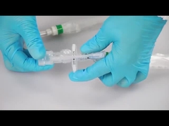 Y Parçası 72H İtmeli Anahtar Kapalı Emme Kateteri