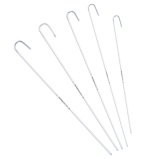 Klinik Endotracheal Intubation Stylet Tek kullanımlık Tıbbi Kaliteli Alüminyum Stylet