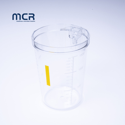 Disposable Flovac Suction Bottle With Tubing 1.5 Litre 2.5 Litre