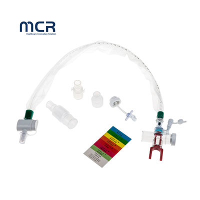 İyi bir fiyat. 10Fr to 16Fr multi-specification T-connector MDI medication port closed suction catheter 600mm dedicated endotracheal intubation çevrimiçi