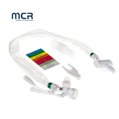 İyi bir fiyat. 24H Closed Suction Catheter with Double Swivel Connectors PU Protective Sleeve for Continuous Breathing çevrimiçi