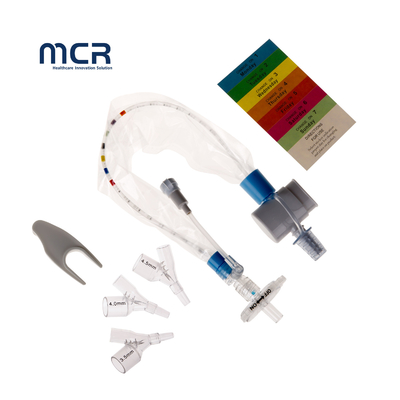 Hastane Cerrahi 72 saat Sterilize PVC Kapalı Emme Kateterleri Y Bağlantıları ile