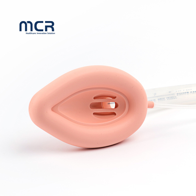 Tek kullanımlık silikon laryngeal maske hava yolu ISO FDA