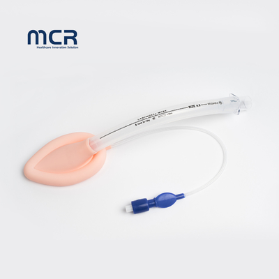 1 Zamanlı Silikon Laryngeal Maske Yumuşak Manşetli Hava Yolları