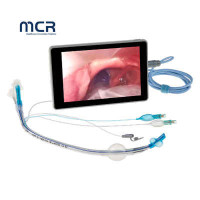 Tek kullanımlık PVC Lumen Video Kamera Yetişkinler için Endobronşyal Kanül