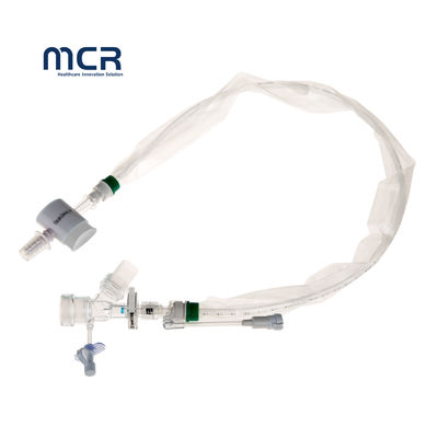 İyi bir fiyat. Disposable Closed Suction Tube Luer Lock Push-pull Switch Double Rotary Joint 72 Hours çevrimiçi