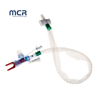 İyi bir fiyat. Disposable Closed Suction Catheter 72H Automatic Flushing L Type for Medical Use çevrimiçi