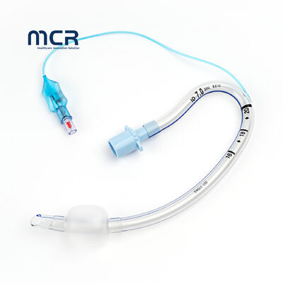 Önceden Şekillendirilmiş PVC Oral / Nazal Endotrakeal Tüp, Manşetli / Manşetsiz