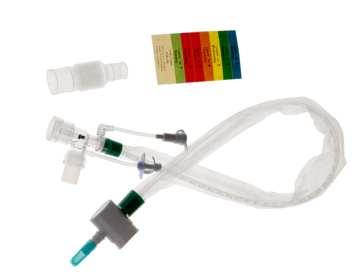 İyi bir fiyat. Tıbbi Dereceli Kapalı Emme Kateter Sistemi 14FR 300mm Uzunluk Tracheostomy çevrimiçi