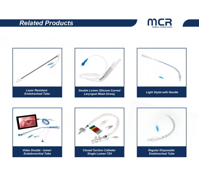 Çin Üretici CE ISO Güçlendirilmiş Oral Nasal Ett Endotracheal Tubes Holder 4