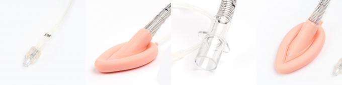 Tek kullanımlık silikon laryngeal maske solunum yolu güçlendirilmiş LMA 0