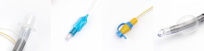 Süpürge Portlu Güçlendirilmiş Endotracheal Tüpler Tek kullanımlık tıbbi malzemeler 0
