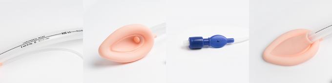Farklı Boyutlar Tekrar Kullanılabilir Silikon Güçlendirilmiş Laryngeal Maske Her Yaş İçin Hava Yolları 1