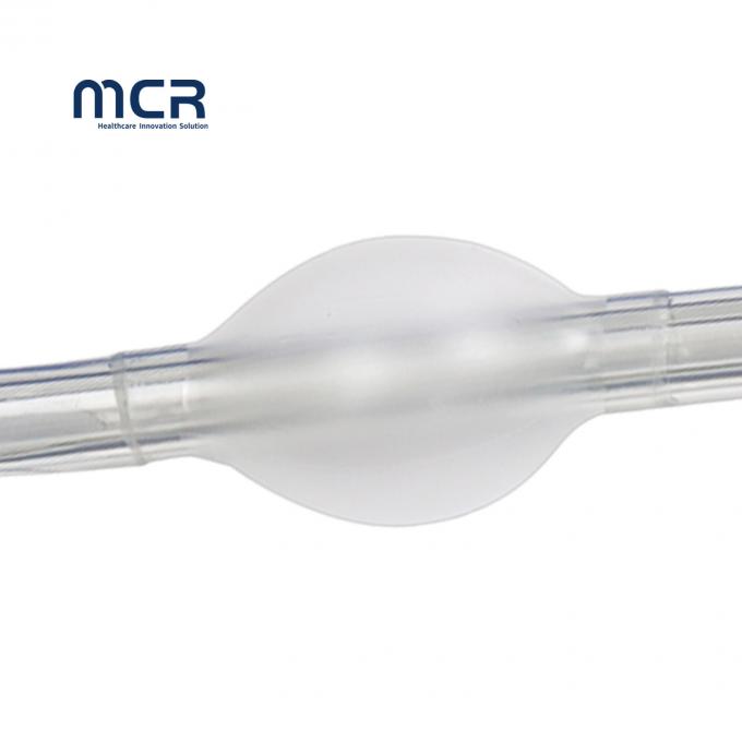 Fabrika Tek kullanımlık PVC PU Çifte Lumen Endotracheal Tube ile Manşet 1