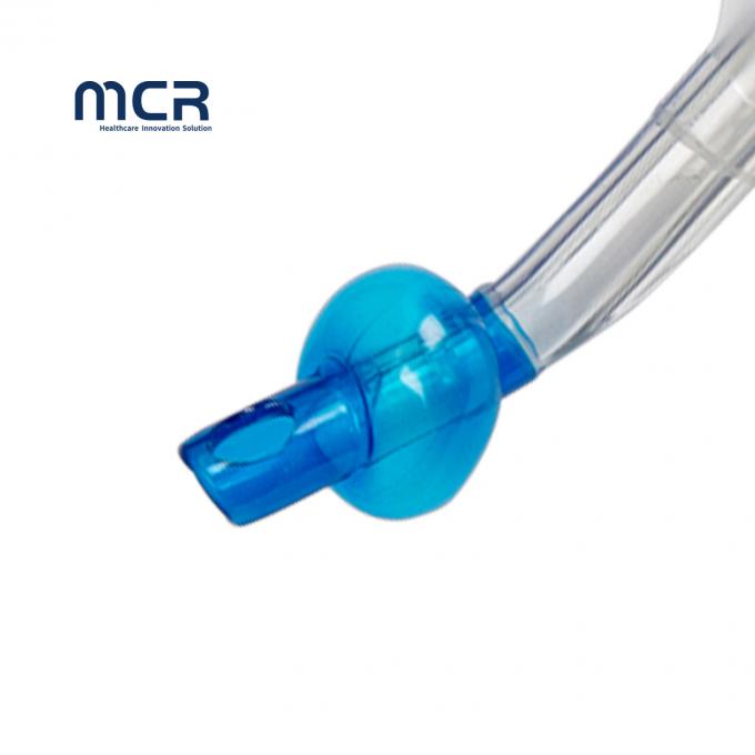 Fabrika Tek kullanımlık PVC PU Çifte Lumen Endotracheal Tube ile Manşet 0