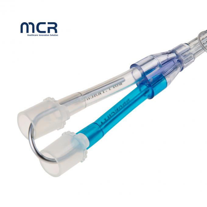 Cerrahi malzemeler Çifte Lumen Endobronşyal Tüp Mikro PU kelepçeli 0