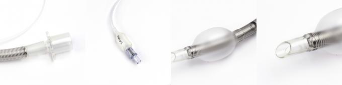 Güçlendirilmiş Endotracheal Tube PVC ET Tube pU kelepçeli/kelepçesiz 0