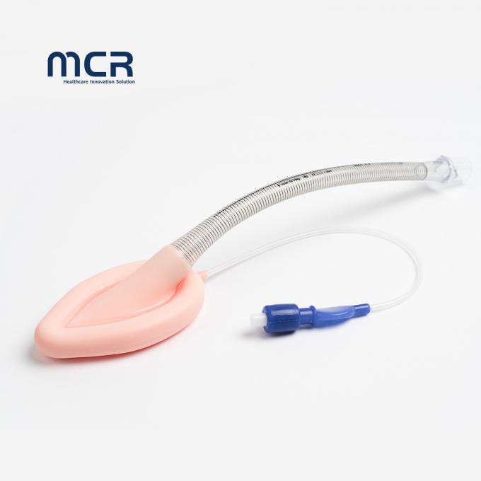 Tekrar kullanılabilir Laryngeal Maske 100% Silikon LMA ile güçlendirilmiş. 1